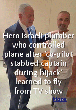Yaniv Hayoun received a hero's welcome from Prime Minister Benjamin Netanyahu, who rushed to the airport. Hayoun was among the passengers who helped thwart ''Israel's 9/11'' after they overpowered the knifeman who allegedly stabbed the pilot and planned to crash the flight. While he really didn't 'learn to fly' by watching television, he did learn from a show about airline disasters how to get an airplane out of a dive by pulling back on the yoke.